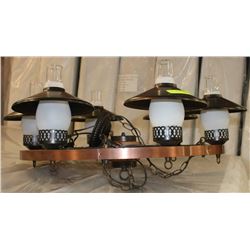 WAGONWHEEL CHANDELIER