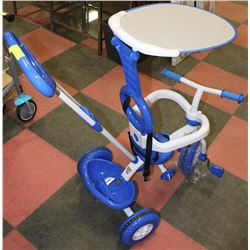 CHILDRENS SAFETY FIRST PARENT DRIVEN TRICYCLE WITH