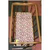 Image 1 : VINTAGE WOODEN CRADLE