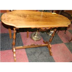 VINTAGE SOLID WOOD SOFA TABLE