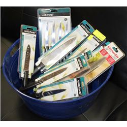 TOTE OF QUALITY KNIVES-10PCS