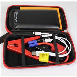 NEW 12 VOLT CELL PHONE SIZED JUMP STARTER WITH
