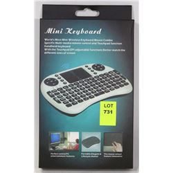 NEW WIRELESS MINI KEYBOARD/MOUSE COMBO FOR TV