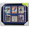 Image 1 : WAYNE GRETZKY HOCKEY CARDS COLLECTION FRAMED