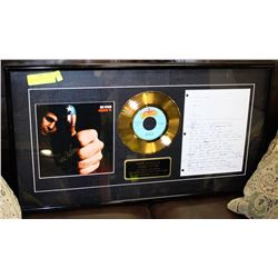 DON MCLEAN AMERICAN PIE 24KT GOLD PLATED LP