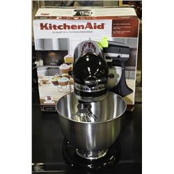KITCHEN AID 4.3LITRE STAND MIXER - BLACK
