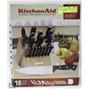 Image 1 : KITCHENAID 18 PIECE FINE-EDGE KNIFE SET