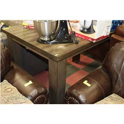 37" X 56' X 36"H RUSTIC STYLE BAR TABLE