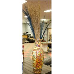 DECORATIVE 2 FOOT FLOOR VASE