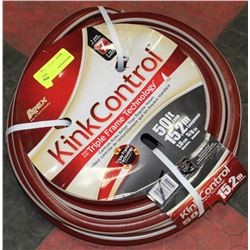 NEW KINK CONTROL 50' GARDEN HOSE