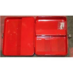 WALMART FIRST AID BOX 7"X8"