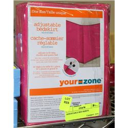 ADJUSTABLE BED SKIRTS