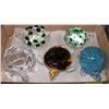 Image 1 : 5 GLASS TURTLES
