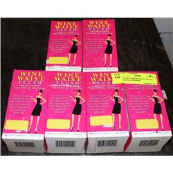 LOT OF 6 WINE WAIST FLUSH, 90 CAPSULES PER BOX