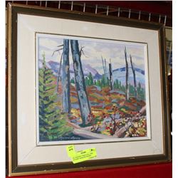 OIL PAINTING “DEAD FALL AND AUTUMN” MARLENE MUNRO