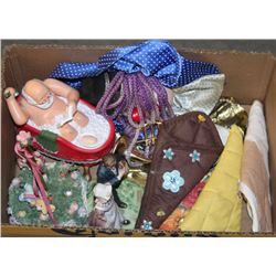 BOX W/ NORMAN ROCKWELL STATUETTES, MUSICAL FIGURES