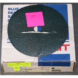 CASE OF 25 SAIT ZIRCONIUM FIBER DISCS 7"X7/8 - 60G