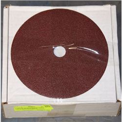 CASE OF  25 ALUMINUM OXIDE 7"X7/8 GRINDING DISCS