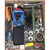 Image 1 : FLAT OF SOCKETS & MECHANICS TOOLS INCL.