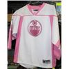 Image 1 : OFFICIAL NHL OILER'S JERSEY - GIRLS YOUTH SIZE XL