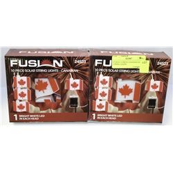 FUSION  2-10 PIECE CANADIAN SOLAR STRING LIGHTS