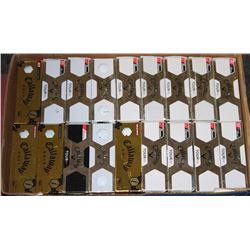 FLAT OF ASSORTED CALLAWAY RECLAIMED GOLF BALLS
