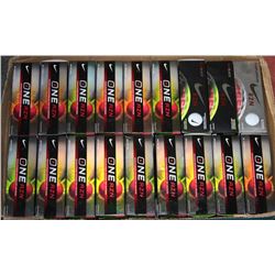 FLAT OF NIKE RECLAIMED GOLF BALLS