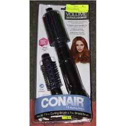 CONAIR 2-1 CURLS AND WAVES,CURLING BRUSH