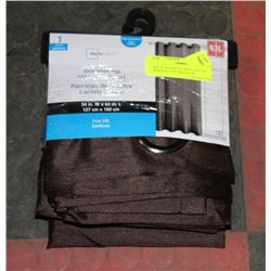 SET OF MAINSTAY GROMMET TOP WINDOW CURTAINS