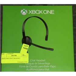 XBOX ONE CHAT HEADSET