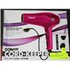 Image 1 : CONAIR TOURMALINE CERAMIC CORD KEEPER 2-IN-1