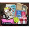 Image 1 : WOMENS GIFT BASKET,NEW MOISTURIZING BALM,BATH