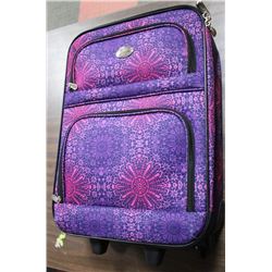 JETSTORM PULLALONG LUGGAGE BAG ,PURPLE