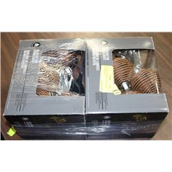 BUNDLE OF TWO SOLAR RATTEN STRING PATIO