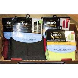 FLAT OF ECLIPSE WINDOW CURTAINS INCL 83" & 63"