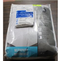 HOMETRENDS MATTRESS PAD WATER PROOF ,QUEEN SIZE