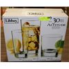 Image 1 : NEW CASE OF LIBBEY 30PC GLASS SET ,16.3 OZ,11.1