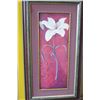 Image 2 : PAIR OF DECORATIVE FLOWER PRINTS