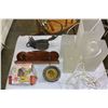 Image 1 : CRATE OF DESIGNER TABLE LAMPS