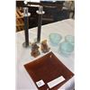 Image 2 : FIREKING CUPS AND BOYDS BEARS AND CANDLESTICKS AND SERVING