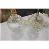 Image 1 : PAIR OF SMALL CRYSTAL BEDROOM LAMPS