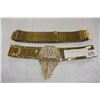 Image 1 : TWO METAL SCALED BELTS
