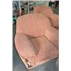 Image 2 : PAIR OF VINTAGE OVER STUFFED ARMCHAIRS