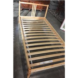 SINGLE PINE BEDFRAME