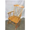 Image 1 : MAPLE ROCKING CHAIR