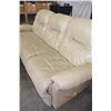 Image 2 : BEIGER LEATHER RECLINER SOFA