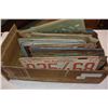 Image 1 : BOX OF VINTAGE LICENCE PLATES