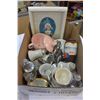 Image 1 : LOT OF ASSORTED CHINA AND SALT AND PEPPERS