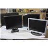 Image 1 : FOUR COMPUTER MONITORS