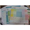 Image 2 : LOT OF NEW CRAFT PAPER, CARDSTOCK & ORGANIZERS